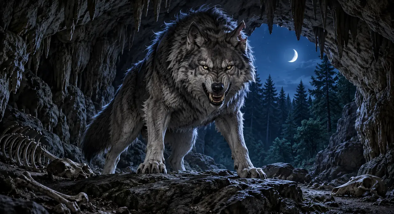 Greymane Alpha enemy artwork