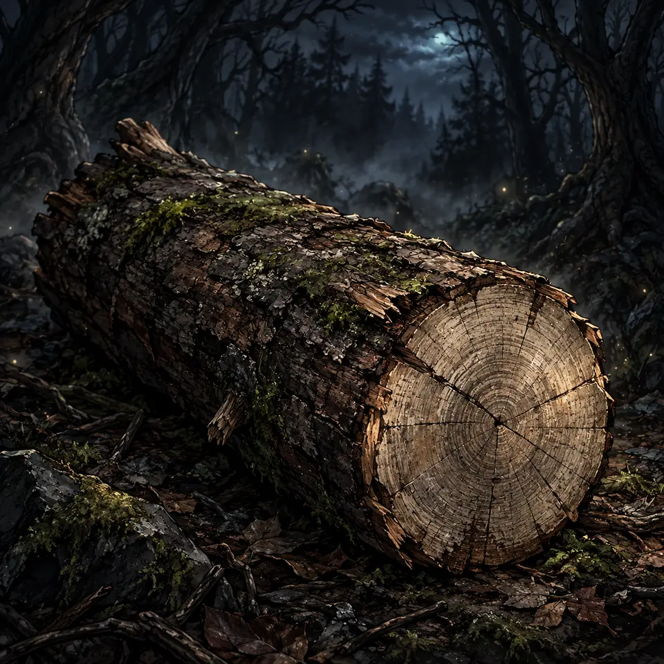 Woods Edge Timber artwork